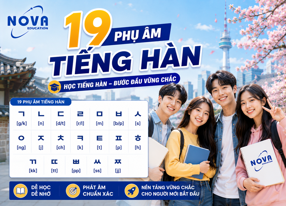 19 phu am tieng han