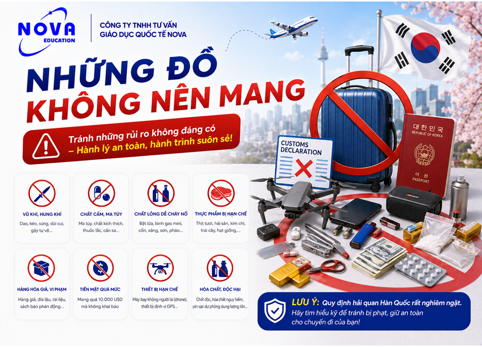 NHỮNG ĐỒ KHÔNG NÊN MANG