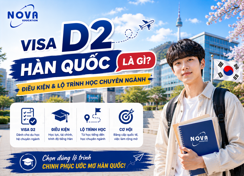 Visa D2 Hàn Quốc là gì?