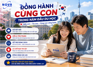 cha me đồng hành cùng con trong năm đầu du học
