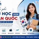 Chi phí du học Hàn Quốc