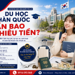 Banner chi phí du học Hàn Quốc từ A–Z gồm học phí, ký túc xá, hồ sơ, vé máy bay và sinh hoạt phí dành cho du học sinh.