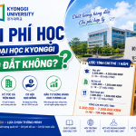 Chi phí học tại Đại học Kyonggi có đắt không?