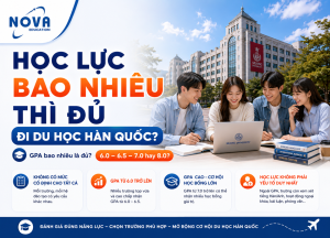 Học lực bao nhiêu thì đủ điều kiện du học Hàn Quốc