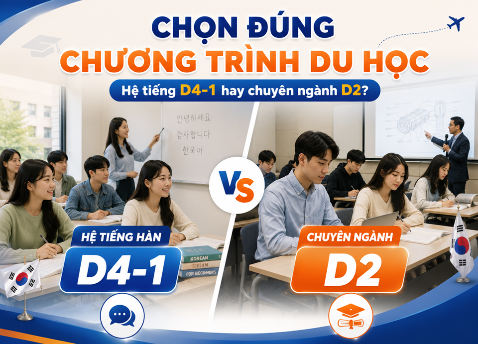 Hệ tiếng Hàn hay chuyên ngành
