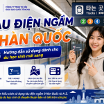 Tìm hiểu cách sử dụng tàu điện ngầm ở Hàn Quốc từ A-Z, giúp du học sinh di chuyển thuận tiện và tiết kiệm chi phí.