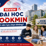 Banner Review Đại học Kookmin Hàn Quốc dành cho học sinh có nhu cầu du học Hàn Quốc.